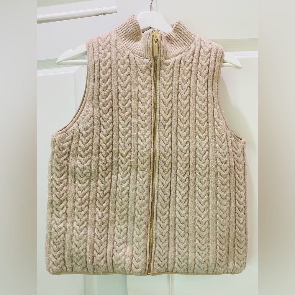 Joie knitted reversible vest - M